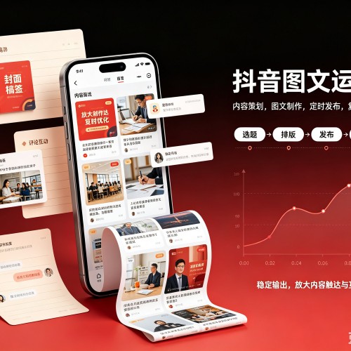 崇川抖音图文代运营服务